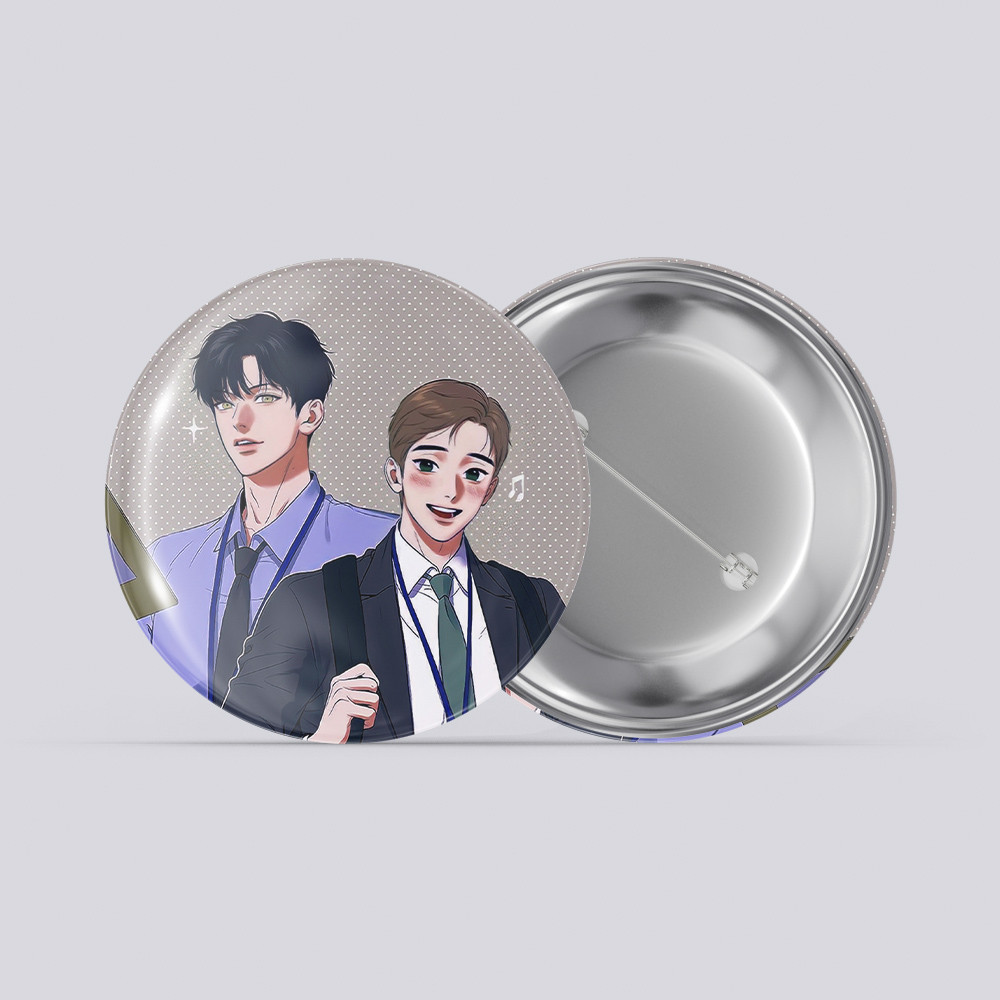 Значок 32 мм Аніме BJ Alex, фото 1