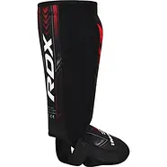 Захист для гомілок та стоп RDX NEOPRENE SHIN INSTEP IMMAF-1-RED-M, фото 2
