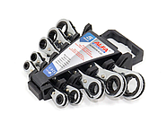 Набір накидних ключів з тріскачкою 5 од. 6-22 мм ALFA ALWRS5E-6-22, фото 3