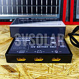 Складна, переносна, гнучка сонячна панель Dokio 80Вт 18В з контролером, роз'єм USB 5В 2А, фото 4