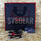 Складна, переносна, гнучка сонячна панель Dokio 80Вт 18В з контролером, роз'єм USB 5В 2А, фото 8