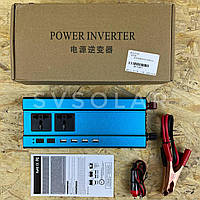 Інвертор FOVAL 3000W 12V перетворювач напруги інвертор з чистою синусоїдою