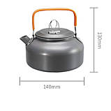 Набір туристичного посуду з анодованого алюмінію Cooking Set, фото 2