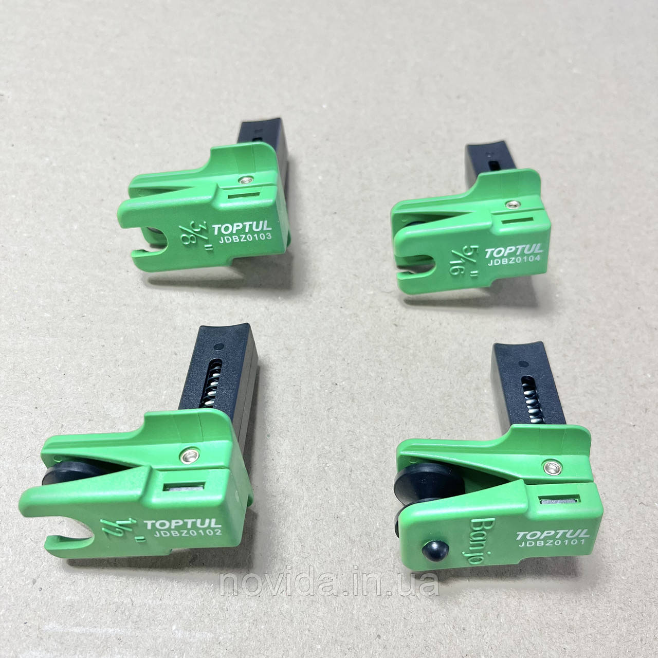 Затискачі для гальмівних і паливних трубопроводів 4 од. TOPTUL JGAR0401