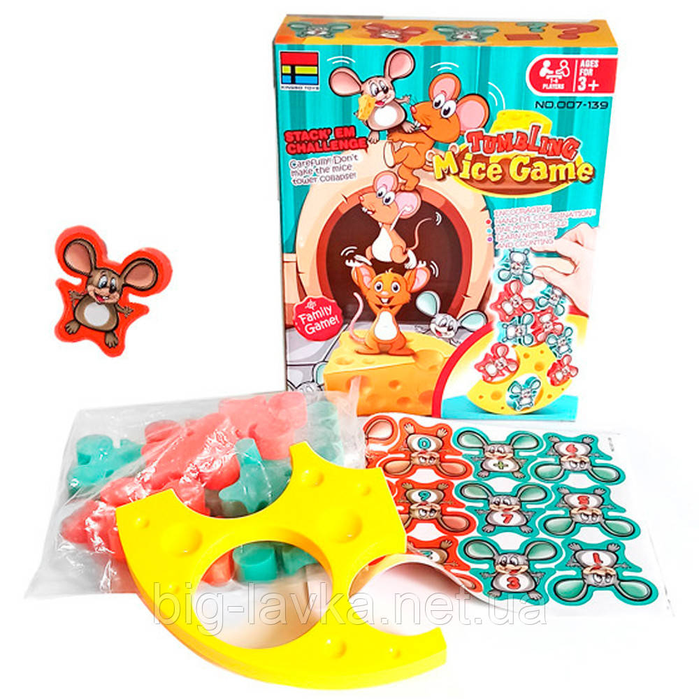 Настільна гра розвиваюча Танцюючі Мишки для дітей, фото 1