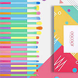 Набір професійних кольорових пензлів для макіяжу Docolor (16 шт), фото 4