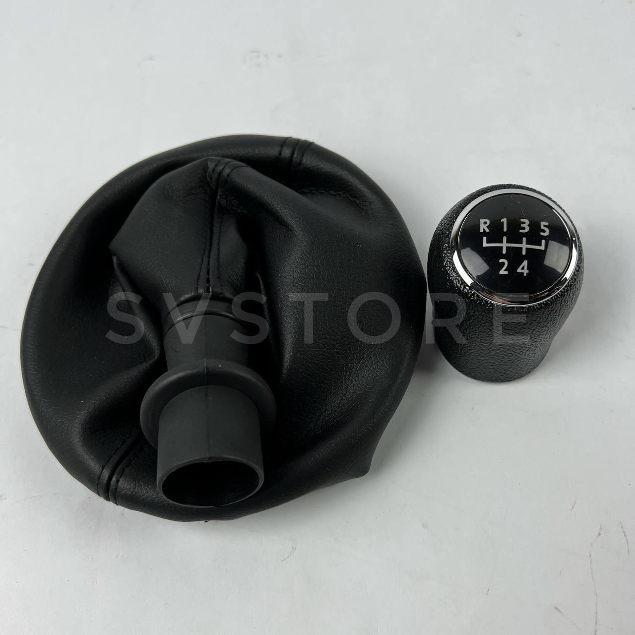 Ручка та чохол КПП, 5 ступка (VW Transporter T5 T5.1 T6 2003, 2005-2015)