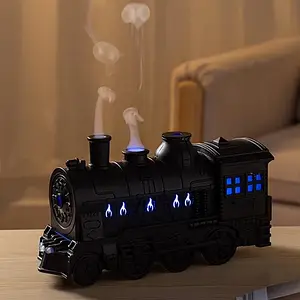 Зволожувач повітря аромадифузор із функцією нічника "Потяг" Flame Diffuser