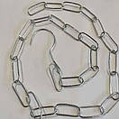 Ланцюг торговий металевий для вітрини товщина 2 мм №2, фото 9