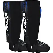 Захист для гомілок та стоп RDX NEOPRENE SHIN INSTEP IMMAF-1-BLUE-S, фото 6