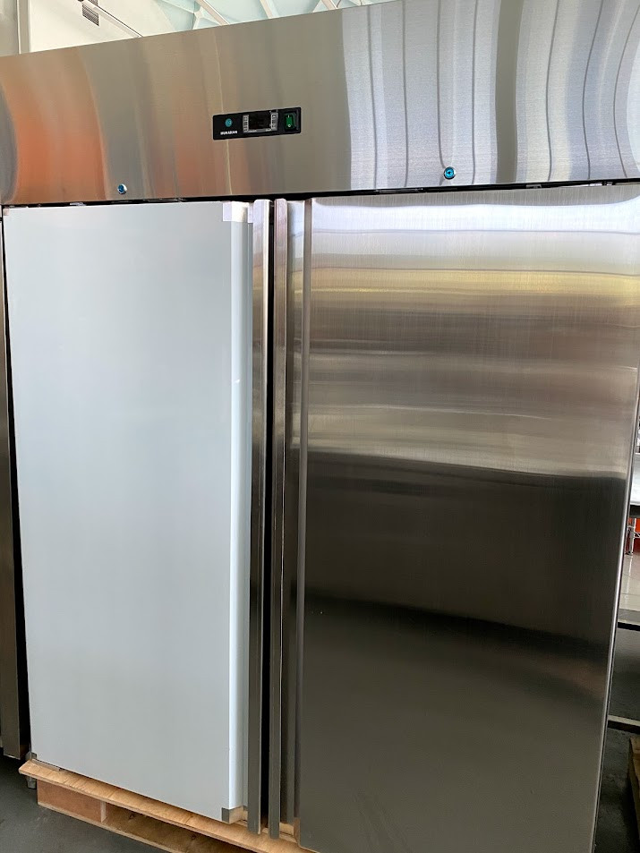 Шафа холодильна HURAKAN HKN-GX1410TN INOX 1400л, фото 1