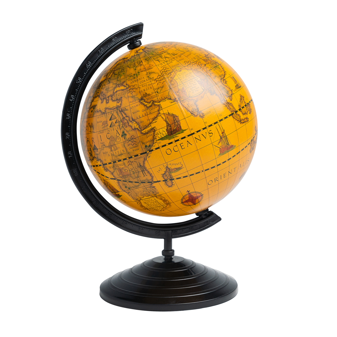 Глобус 160мм старовинний Марко Поло, фото 1