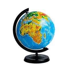 Глобус 220мм фізичний Марко Поло