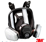 Повна Маска 3м 6800 з фільтром 6059, фото 2