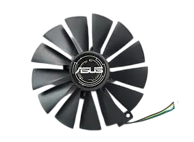 Вентилятор (кулер) Champion 51695 для відеокарт Asus RTX 3050 3060 Phoenix ITX 1шт (CF1010U12S)