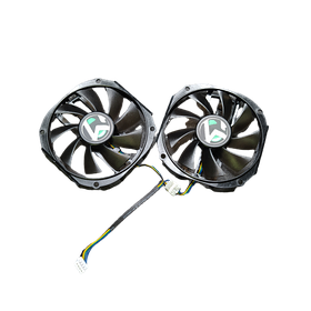 Вентилятор (кулер) Apistek 24294 для відеокарти Maxsun RX 470-580 комплект 2шт (GA91S2H)