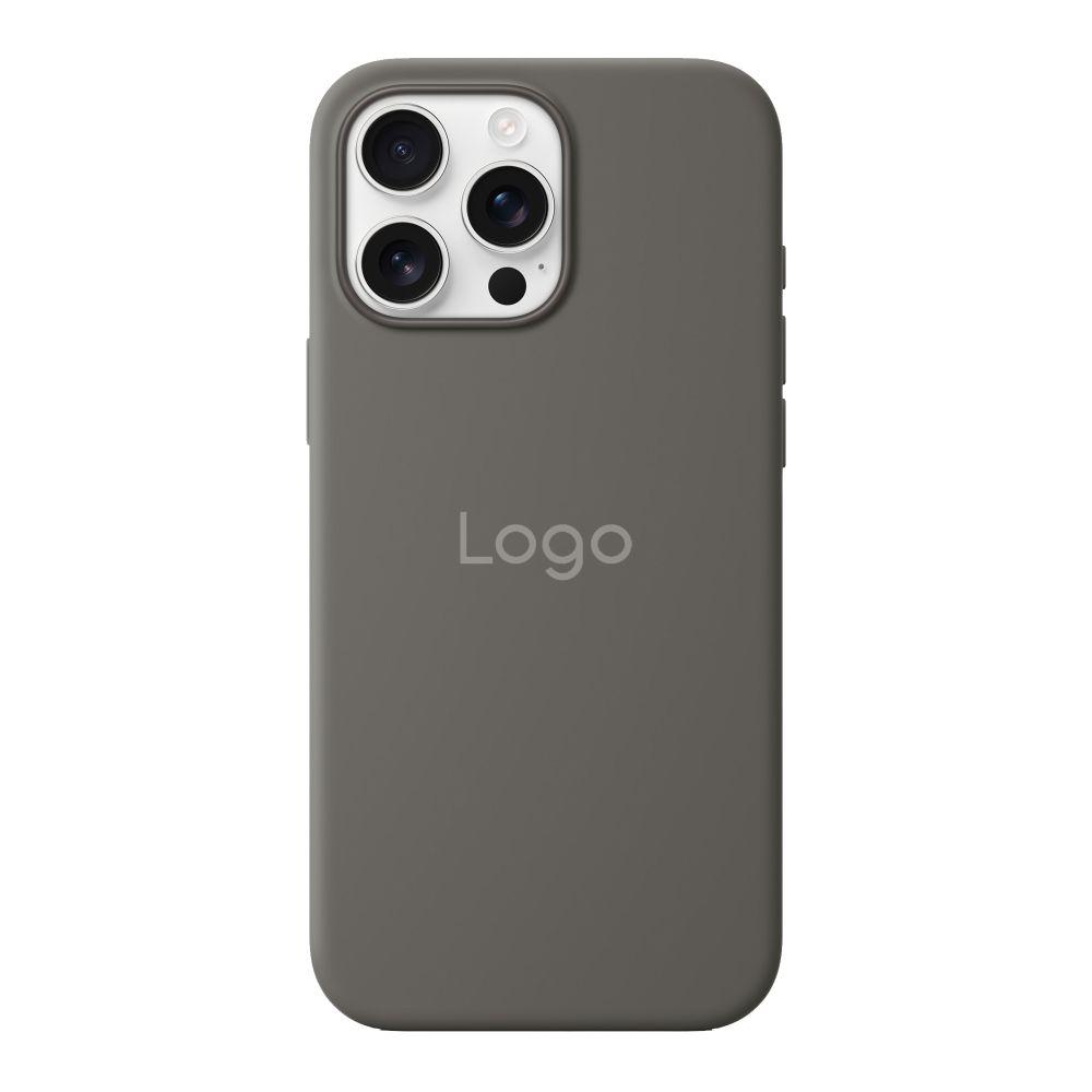Чохол Silicone Case with MagSafe для iPhone 16 Pro Max Колір Stone Gray