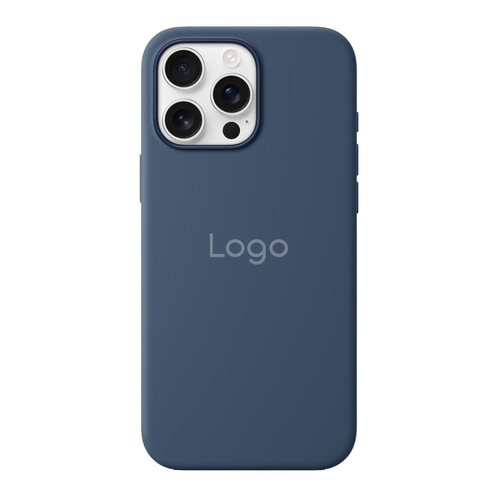 Чохол Silicone Case with MagSafe для iPhone 16 Pro Max Колір Denim