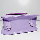 Дитяча сумочка і рюкзак комплект 2 в 1 20*20 см з довгим ремінцем принт у різних варіантах Nina, фото 5