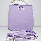 Дитяча сумочка і рюкзак комплект 2 в 1 20*20 см з довгим ремінцем принт у різних варіантах Nina, фото 6