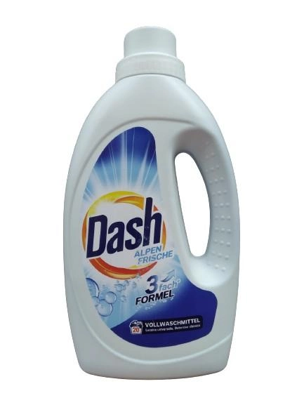 Гель для прання - Dash - Alpen Frische Formel 3-fach - 1,1 л (20 прань), фото 1
