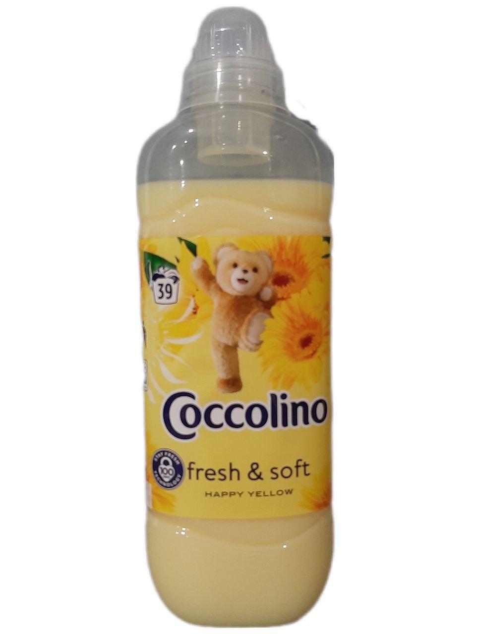 Ополіскувач Coccolino Happy Yellow (Жовтий) 925 мл, фото 1