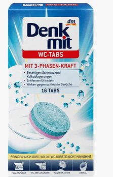 Таблетки для чищення унітазу  Denkmit  WC Reiniger Tabs
