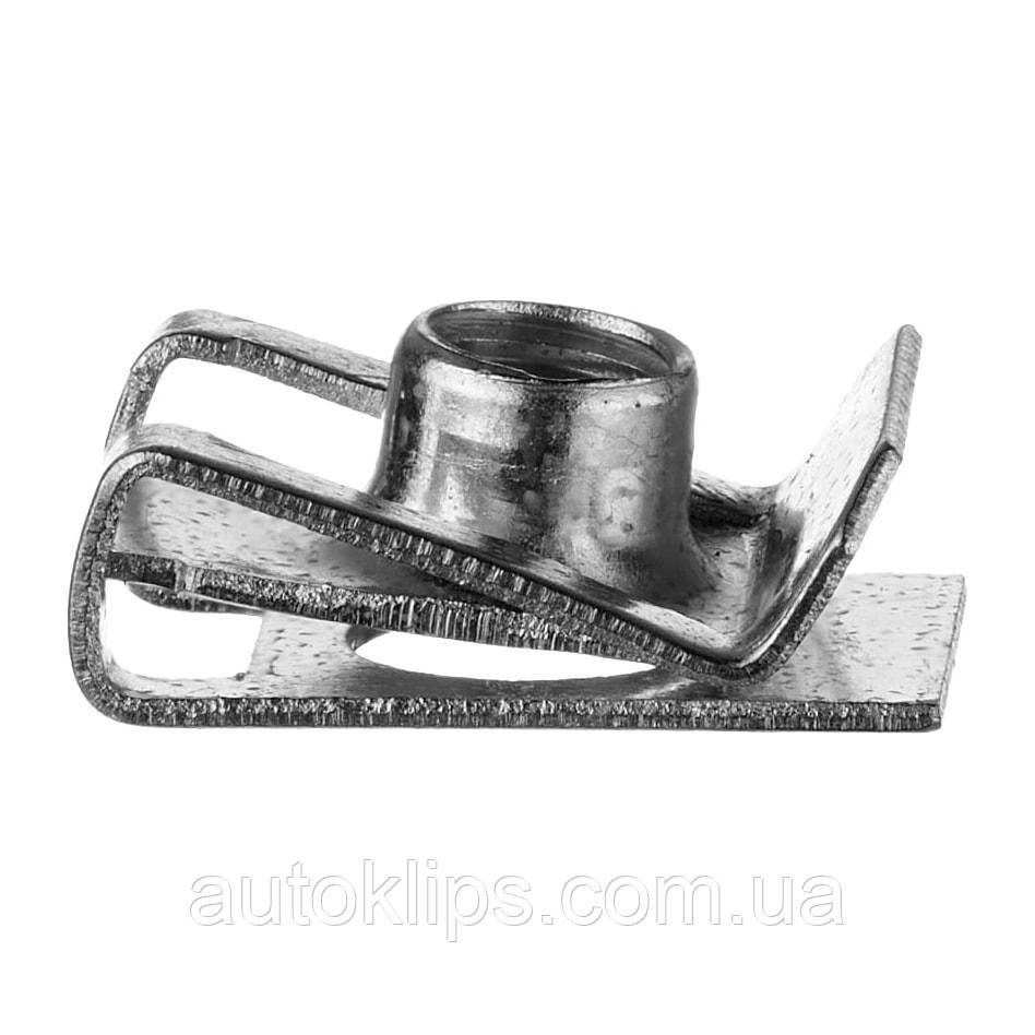 Скоба під болт М5 Audi Bmw Peugeot Fiat Opel Mercedes Ford Jeep Renault Skoda Toyota VW Volvo (довг.15*21 мм)
