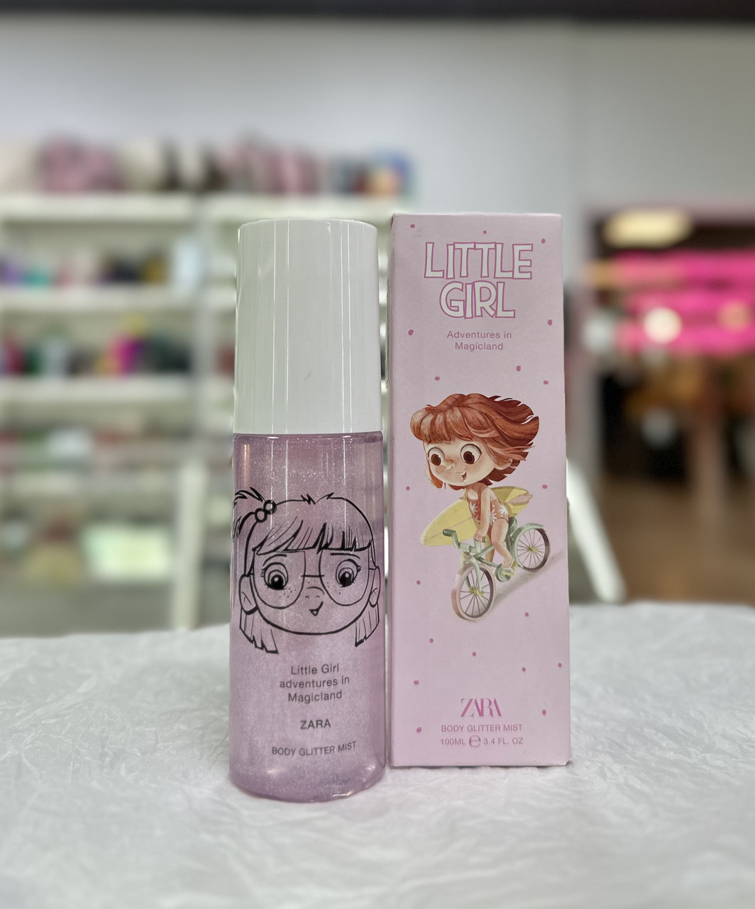 Спрей для тіла з блискітками Little Girl Adventures In Magicland Zara 100мл