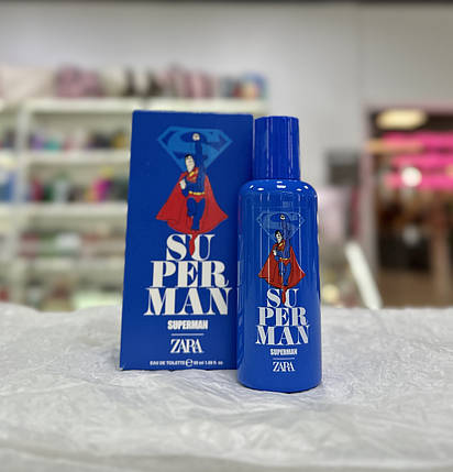Дитяча туалетна вода Zara Superman 50мл, фото 1