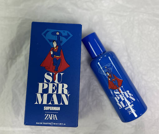 Дитяча туалетна вода Zara Superman 50мл, фото 2