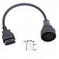 Перехідник OBD2 - 37 pin для діагностики вантажних авто MAN, фото 4