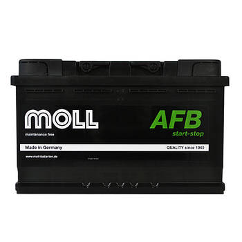Автомобільний акумулятор MOLL AFB start/stop  86Ah 820A R+ (L4)