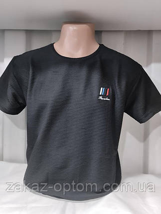 Футболка чоловіча норма гуртом (M-2XL) Туреччина-132089, фото 1