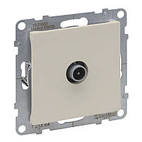 Розетка TV "зірка", Legrand SUNO cлонова кістка (721264)