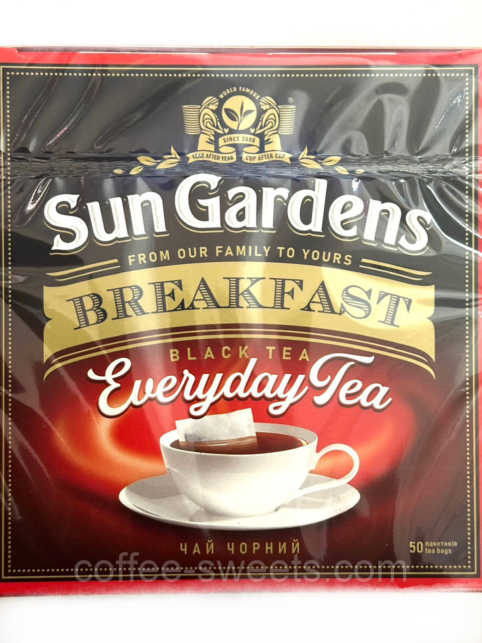 ЧАЙ SUN GARDENS PEKOE 50п. Пеко