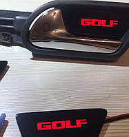 Підсвітка дверних ручок Volkswagen Golf 5 LED 4 шт. 04-09 з Лого