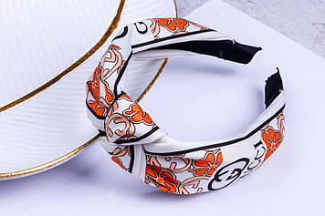 Яскравий обруч чалма на голову, жіночій обруч для волосся