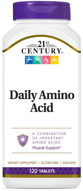 Комплекс амінокислот 21st Century Daily Amino Acid 120 таблеток