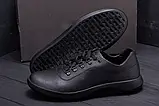 Кросівки з натуральної шкіри чорного кольору, фото 10