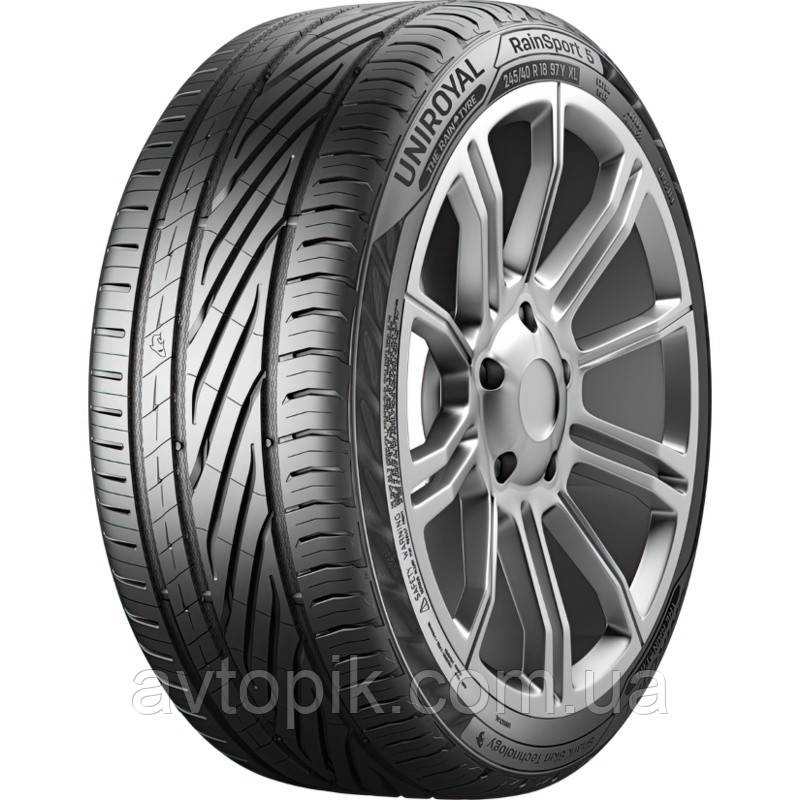Літні шини Uniroyal Rain Sport 5 205/45 ZR16 87W XL
