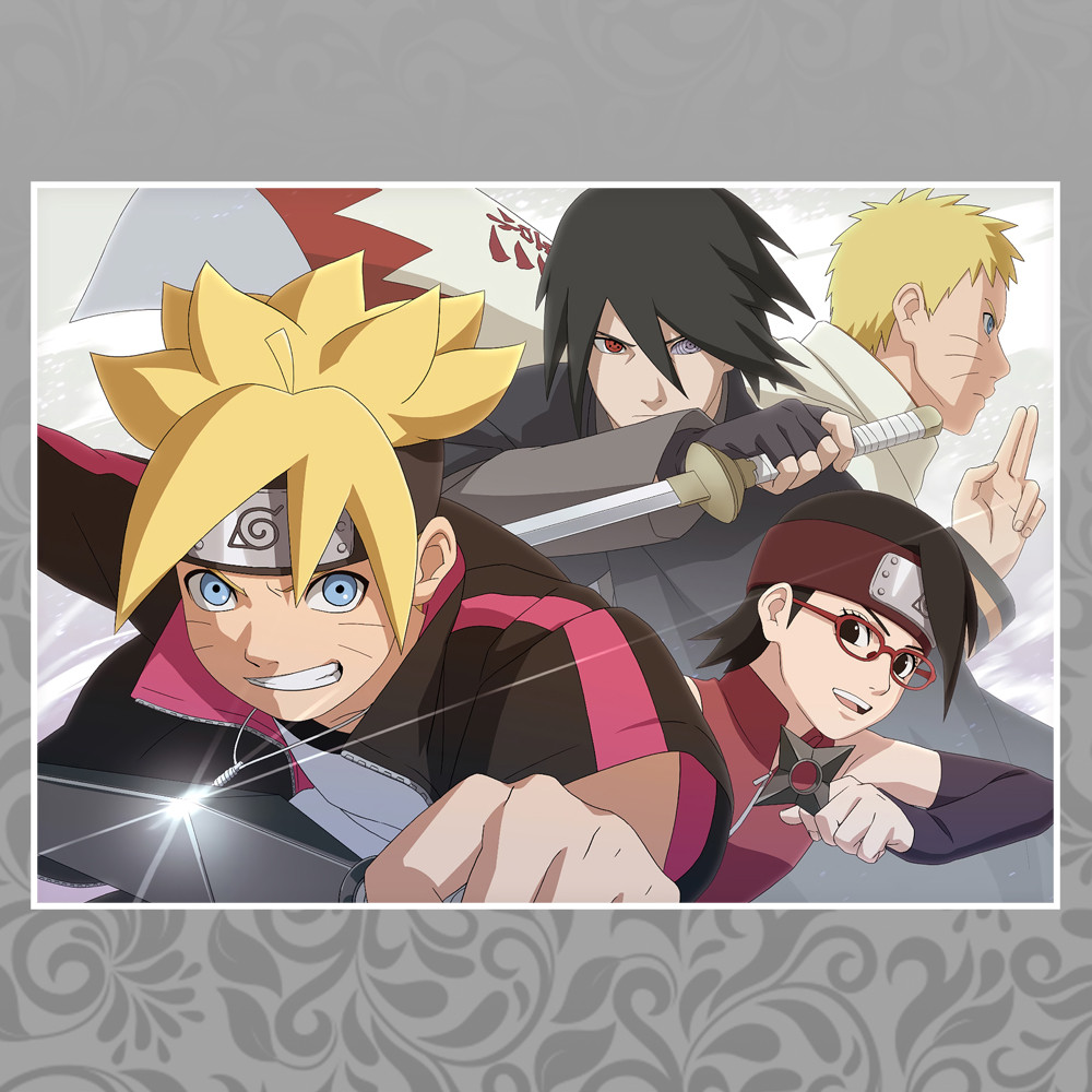 Плакат А4 Аніме Boruto