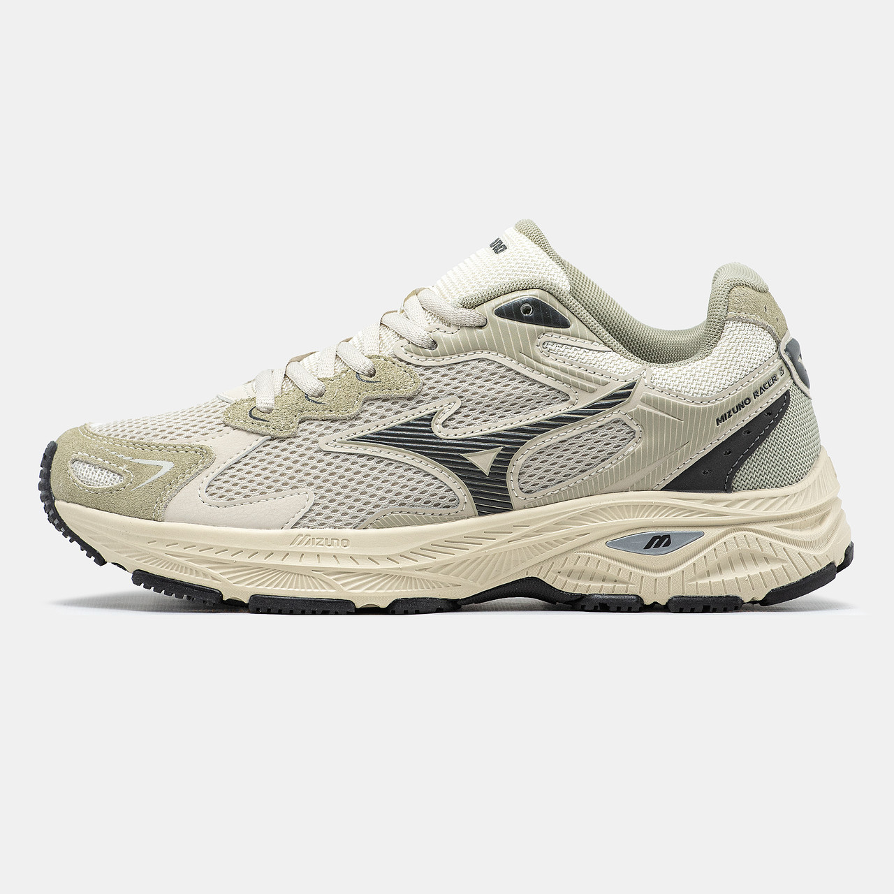 Чоловічі Кросівки Mizuno Racer S Beige Black / Мізуно Рейсер С