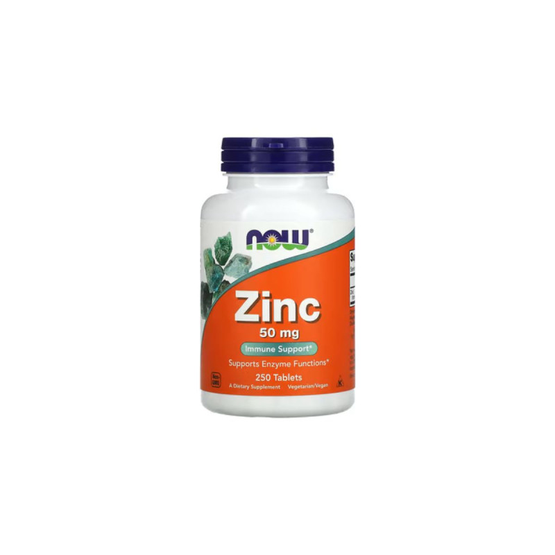 NOW Zinc GLUCONATE 50 mg (250 tab)