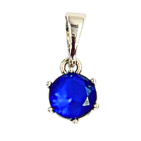 Підвіска "Diamond" 0,6 см родій (224303(6))