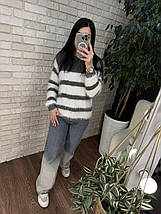 Теплий жіночий светр, тканина "В'язка" 48/50, 52/54 розмір 48/50, фото 5