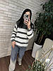 Теплий жіночий светр, тканина "В'язка" 48/50, 52/54 розмір 48/50, фото 6
