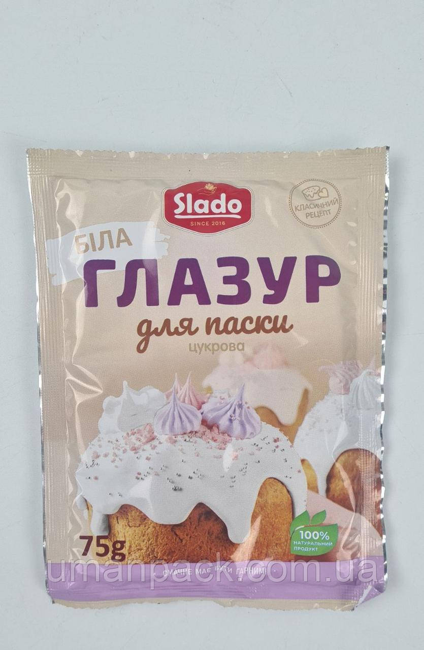 Глазур Великосно цукрова 75 гм (1 шт.)