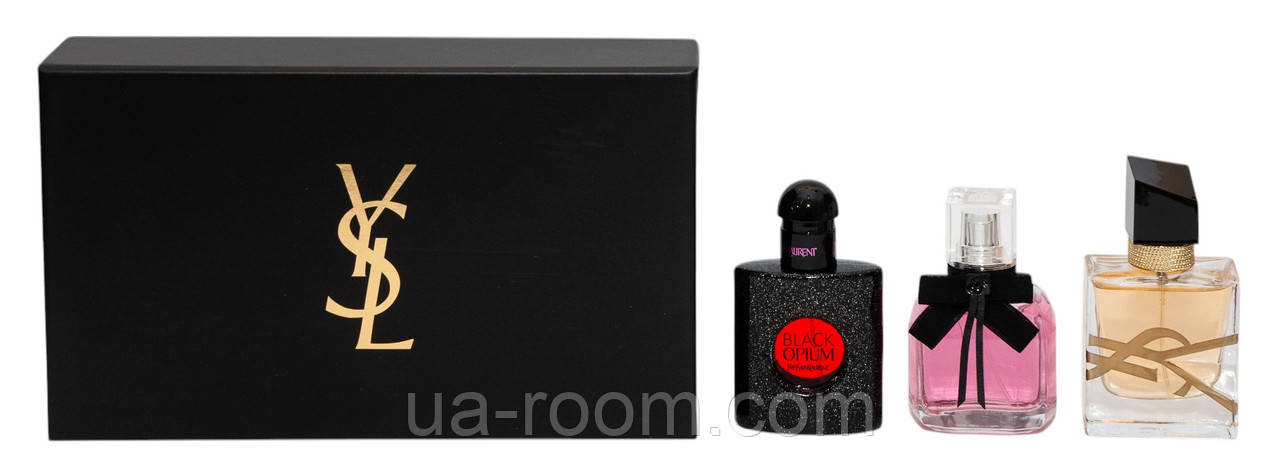 Парфюмированный набор Yves Saint Laurent 3*30ml(Premium)