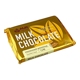 Шоколад молочний Mir Chocolate, плитка 1,2 кг